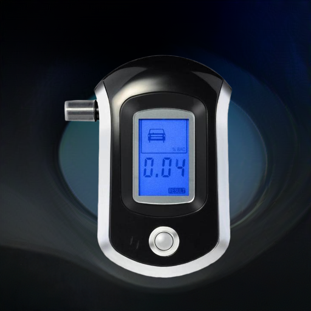 Alcohol tester breathing mouthpiece